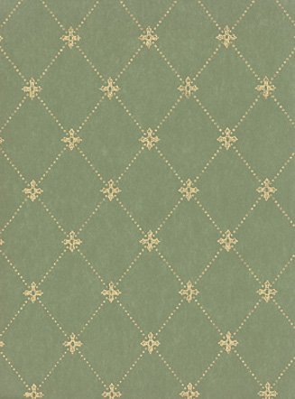 Tapetti Filipsborg vihreä/ kulta