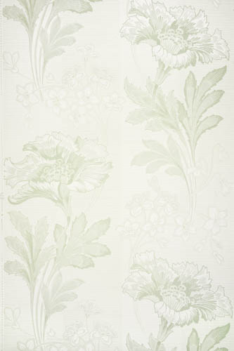 Tapetti Solviken valkoinen/ vihreä