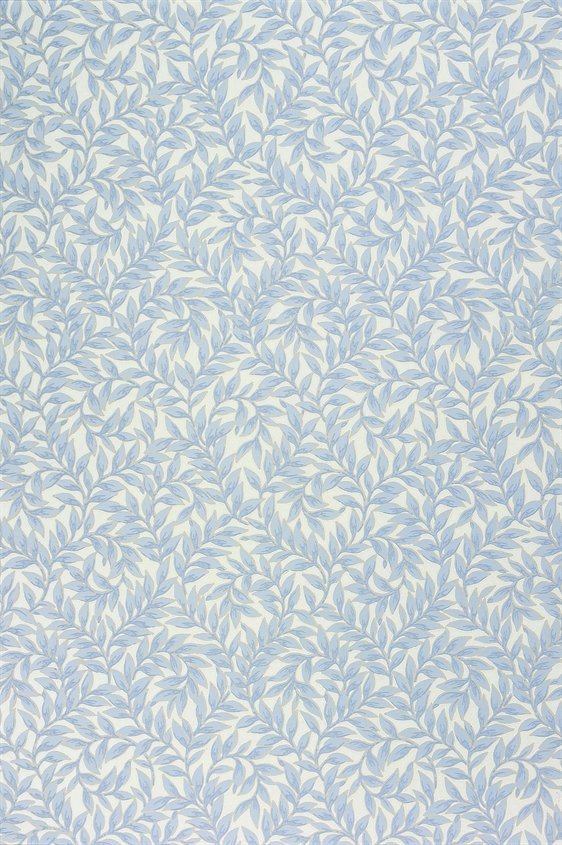 Tapetti Bladmönster oksapaperi/ sininen