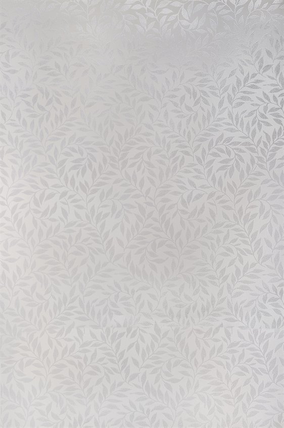 Tapetti Bladmönster harmaa/ kiille