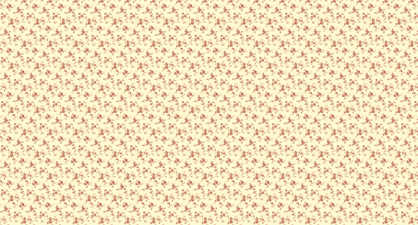 Tapetti Rosen keltainen/ punaruskea