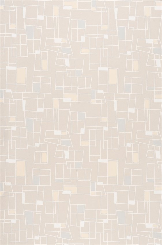 Tapetti Rutor harmaa/ vaaleansininen