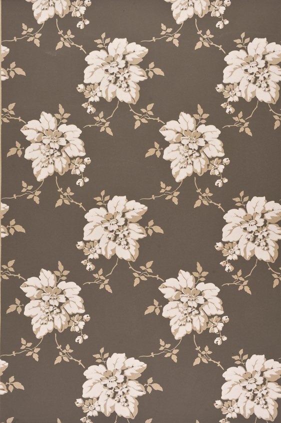 Tapetti Hagesalen oksapaperi/ ruskea