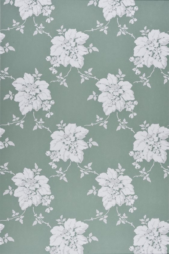 Tapetti Hagesalen harmaa/ vihreä