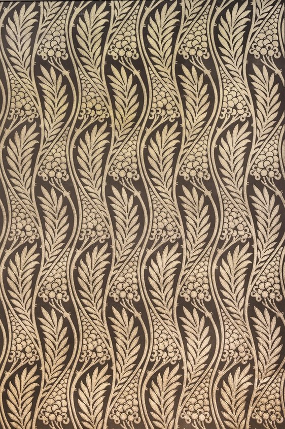 Tapetti Vingård musta/ pronssi