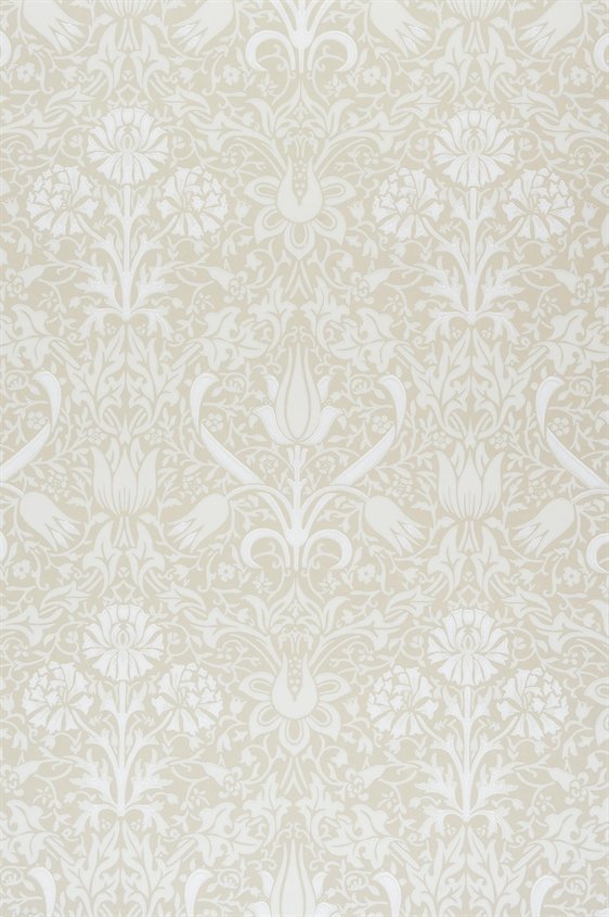 Tapetti Florian, turve/ beige