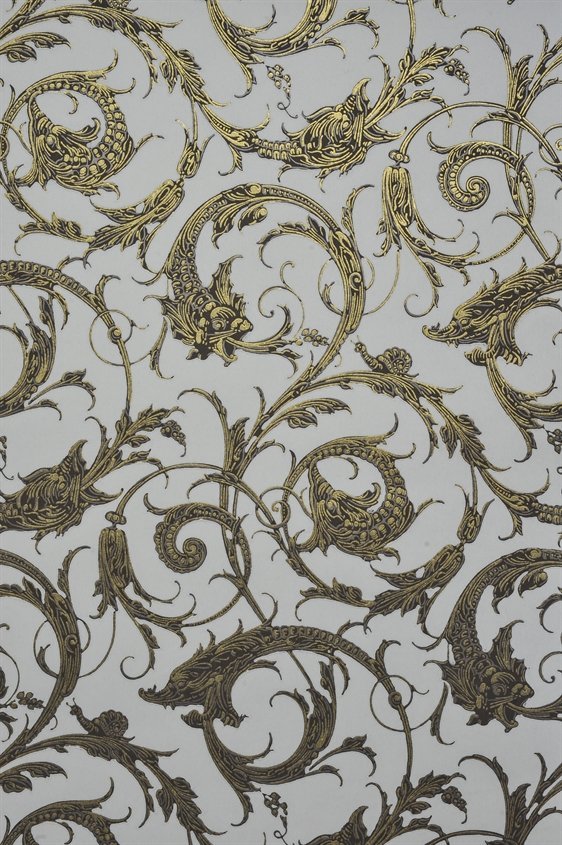 Tapetti Draktapet, vaaleanharmaa