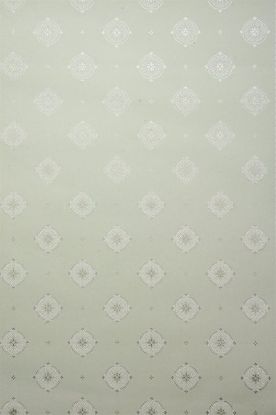 Tapetti Gunnebo slott, vaaleanvihreä/ hopea
