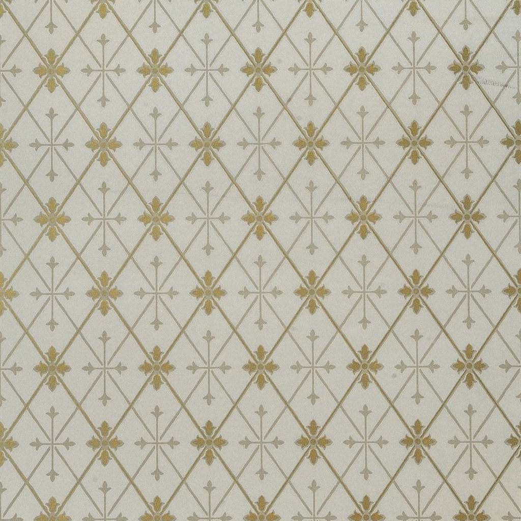 Tapetti Skogshyddan, beige/ kulta