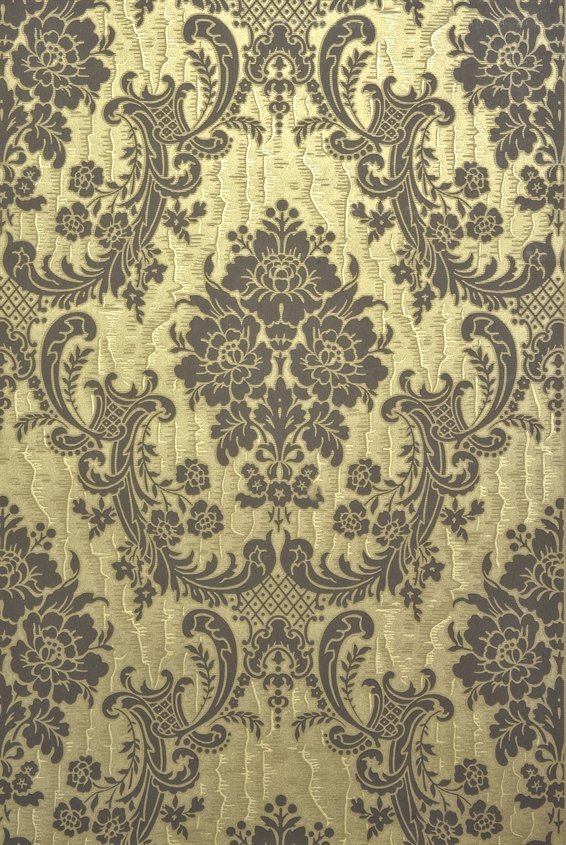 Tapetti Förde, ruskea/ kulta