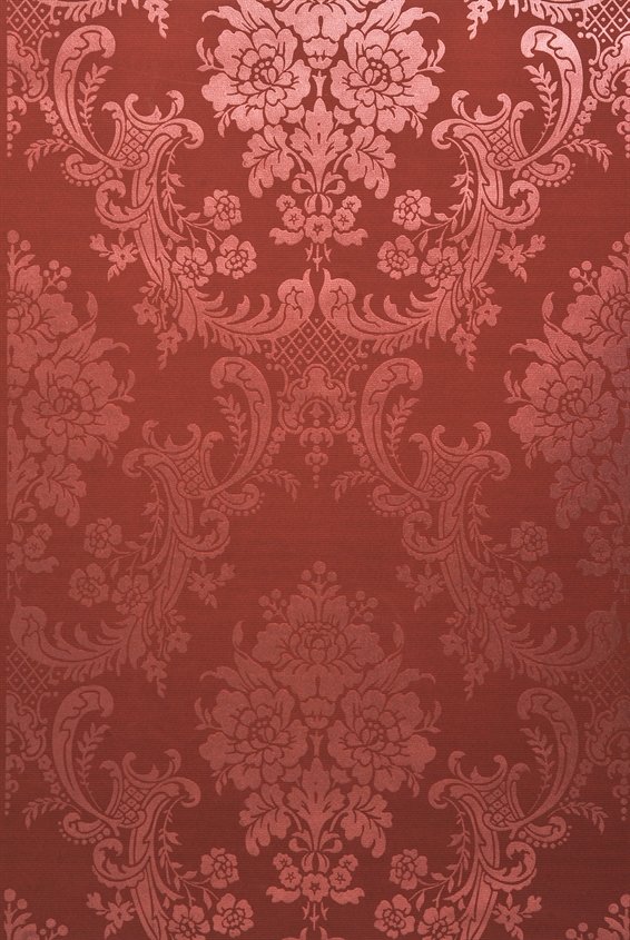 Tapetti Förde, punainen/ kiille