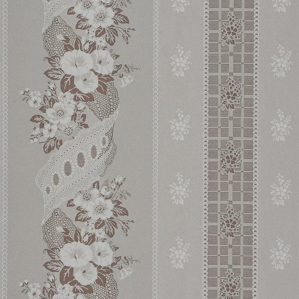 Tapetti Felice Eleonore, harmaa/ vaaleanpunainen