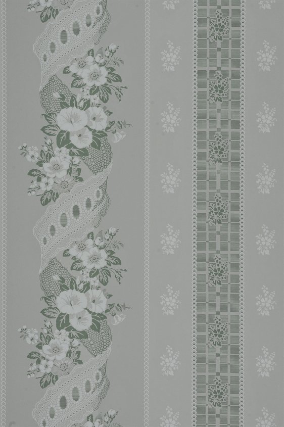 Tapetti Felice Eleonore, harmaa/ vihreä