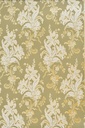 Tapetti Liljor, oliivi/ kulta