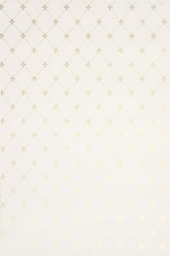 Tapetti Filipsborg, valkoinen/ kulta