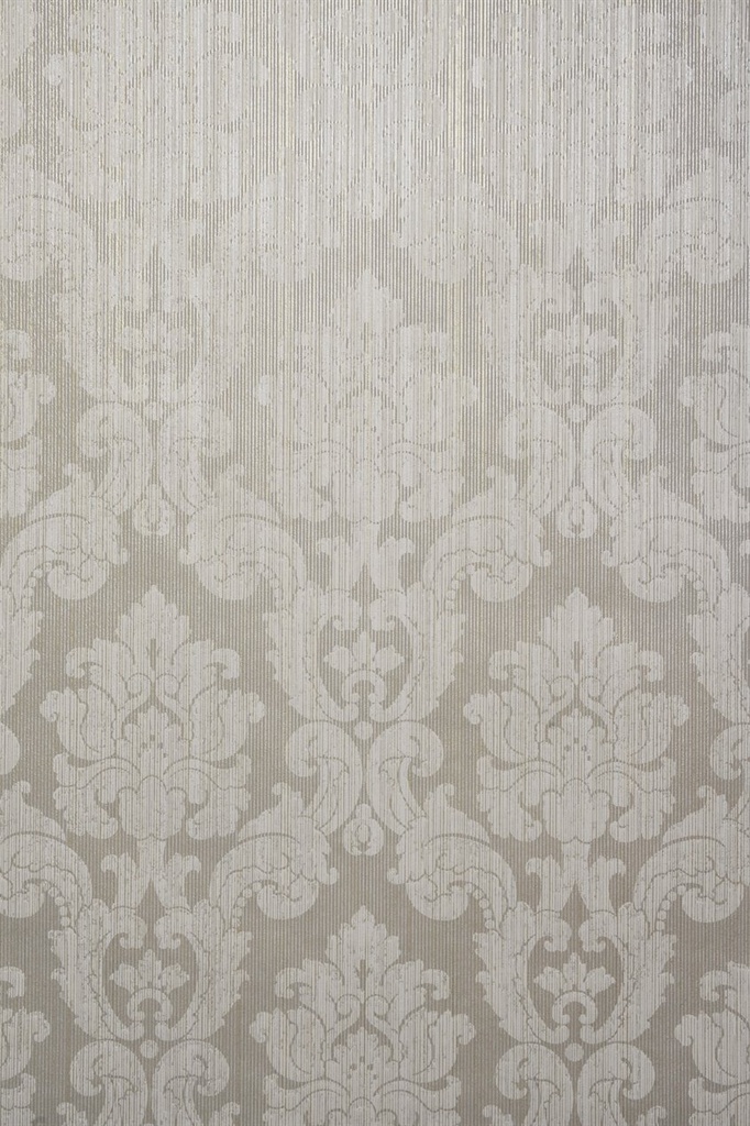 Tapetti Madras, ruskea/ kiille