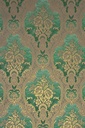 Tapetti Nilsagården, vihreä/ kulta