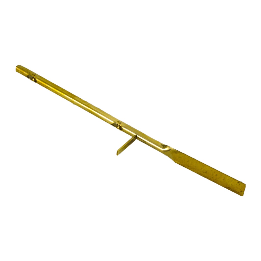 Pellinohjain messinki Pitkä malli 450 mm