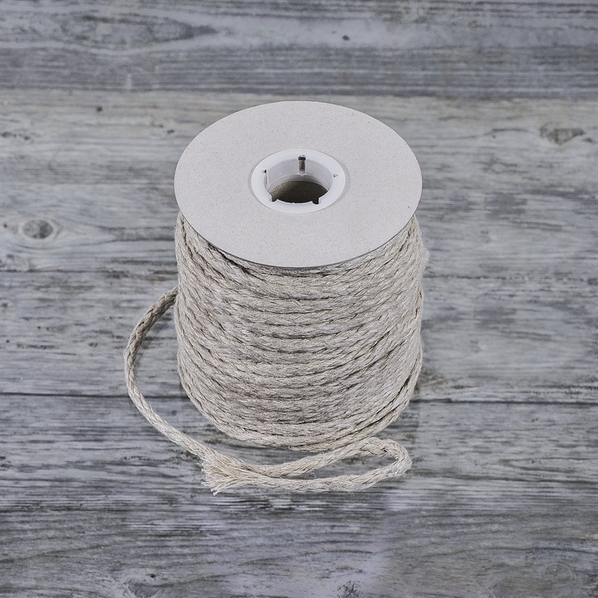 Pellavanarua ikkunoiden tiivitämiseen halkaisija 6 mm Myydään metreittäin