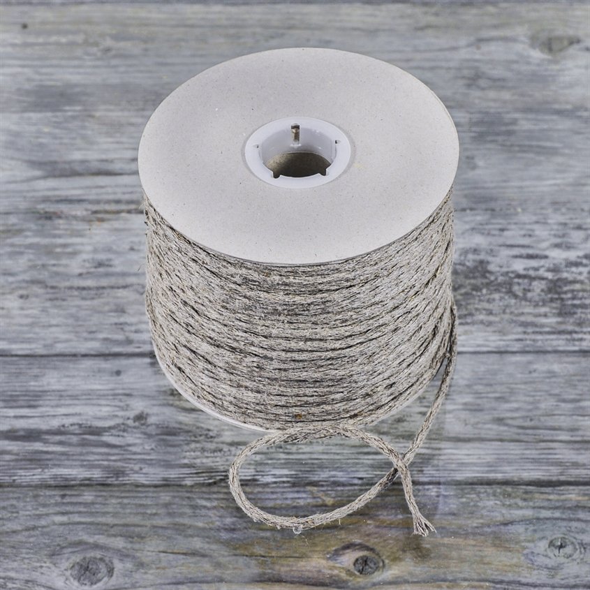 Pellavanarua ikkunoiden tiivitämiseen halkaisija 8 mm Myydään metreittäin