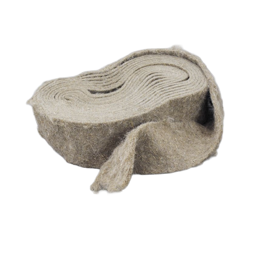 Pellavatiivistenauha 8x120 mm. 10 m rulla