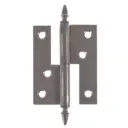 Nostosarana ikkunoihin (V), 74mm. Tammenterhonuppi, käsittelemätön teräs.