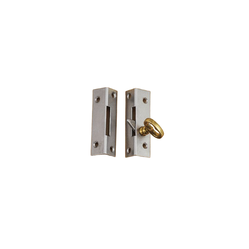 Fortuskan suljin teräs messinkiväännin Vastakappale ja ruuvit mukana