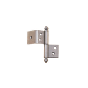 Sarana ranskalainen oville, teräs 45x1245 mm vasen