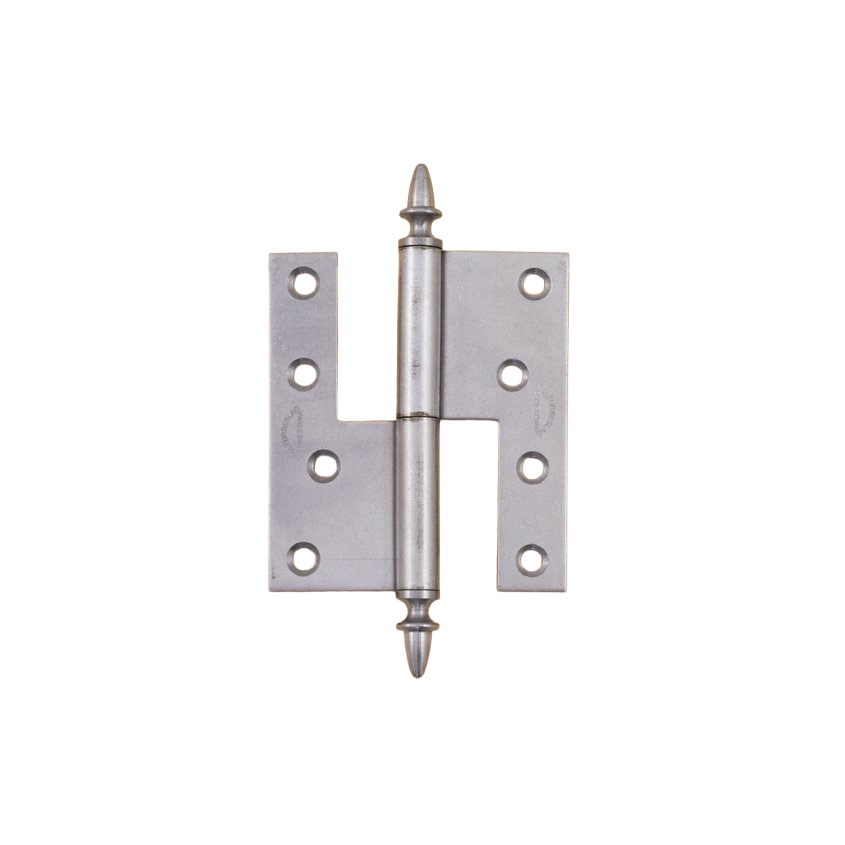 Nostosarana painaville oville 122mm, oikeakätinen. Tammenterhonuppi, käsittelemätön teräs.