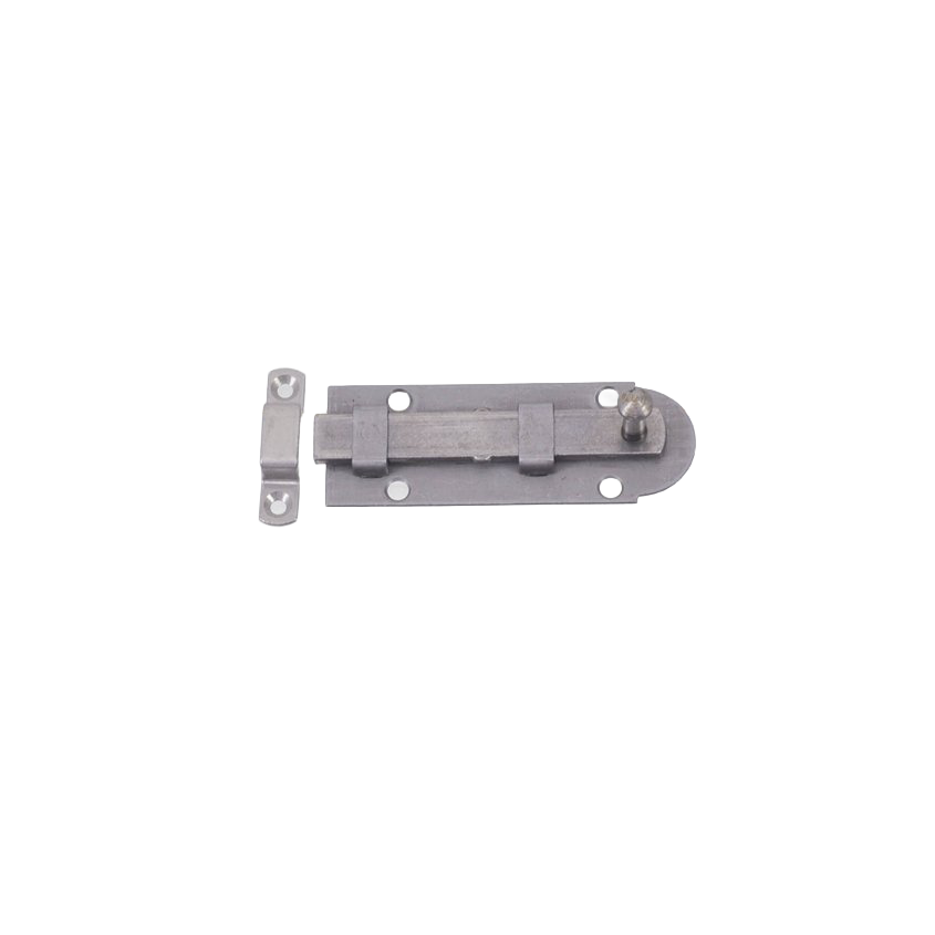 Työntösalpa Aug Stenman N:o 612 peltihaalla rauta 105x38 mm Ruuvit mukana