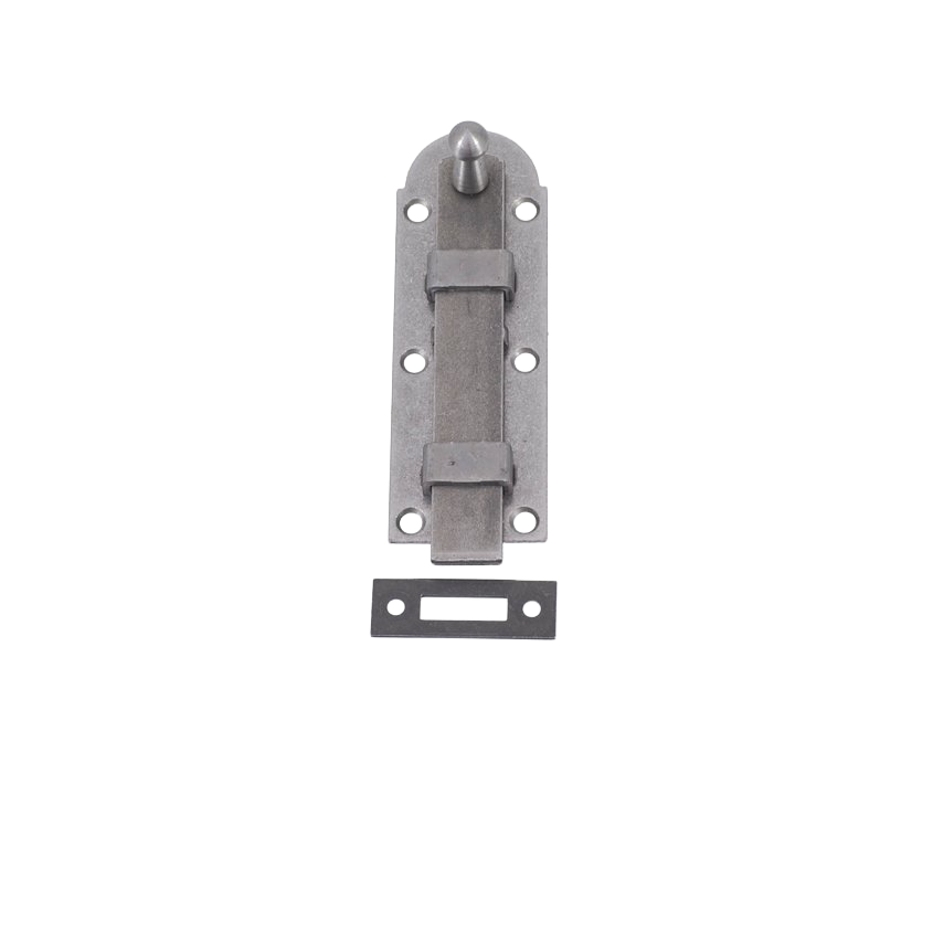 Työntösalpa Aug Stenman N:o 612 reikäpellillä rauta 133x44 mm Ruuvit mukana