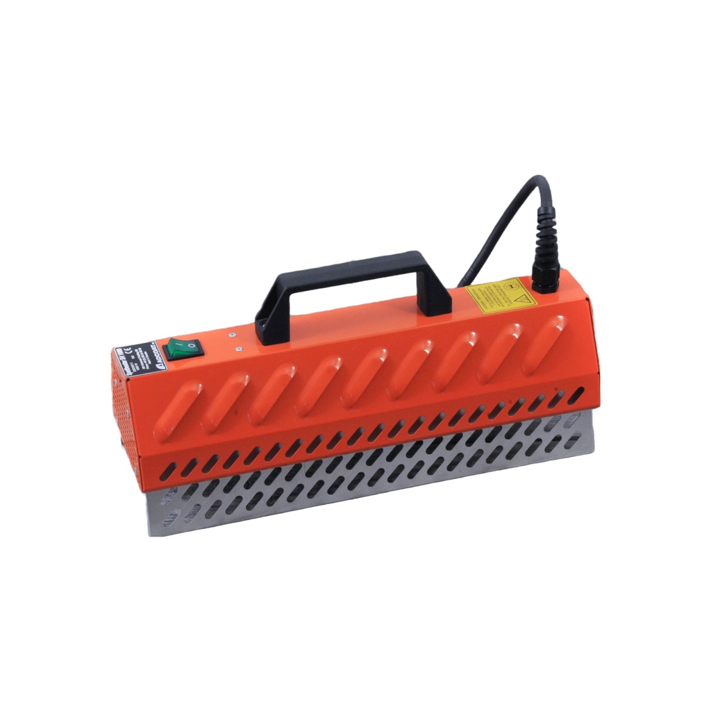 Spotheater SH1000 kahdella IR-putkella Infrapunavalolla toimiva lamppu maalin poistamiseen.