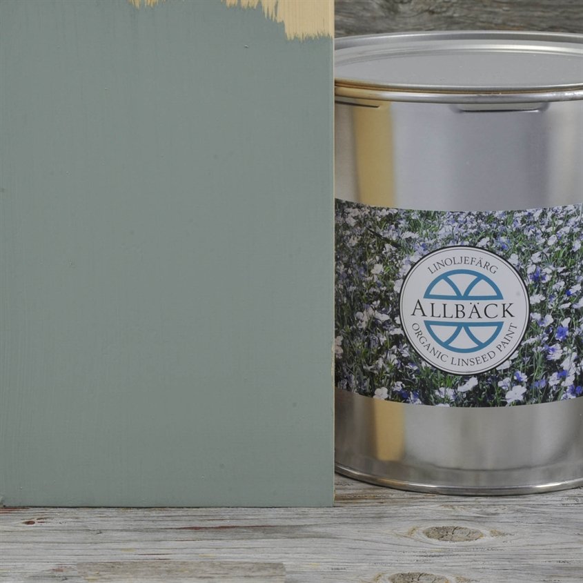 Allbäck pellavaöljymaali Billnäsinvihreä  3 l