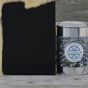 Allbäck pellavaöljymaali Musta 1 l