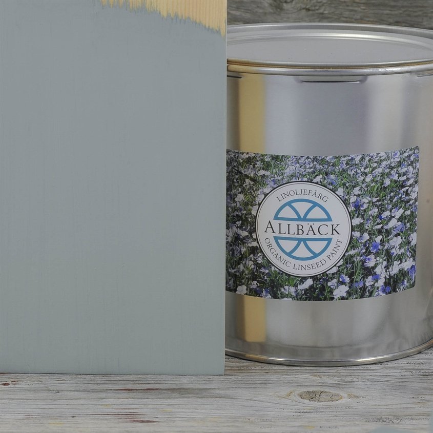 Allbäck pellavaöljymaali Saaristonharmaa 3 l