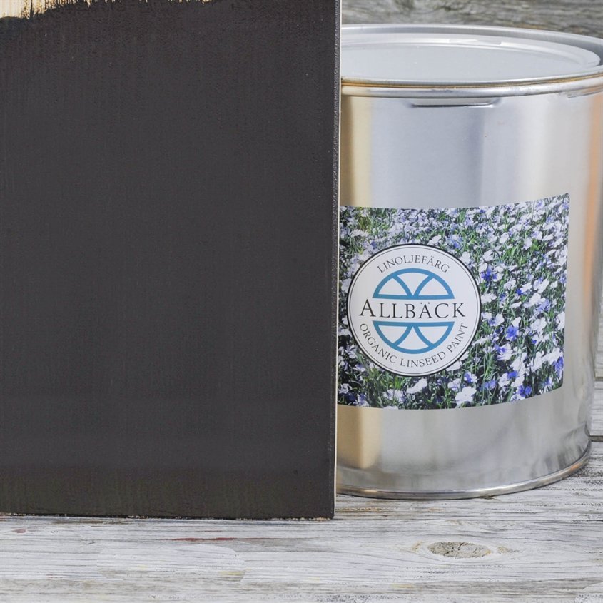 Allbäck pellavaöljymaali Veronanruskea, 3 l.