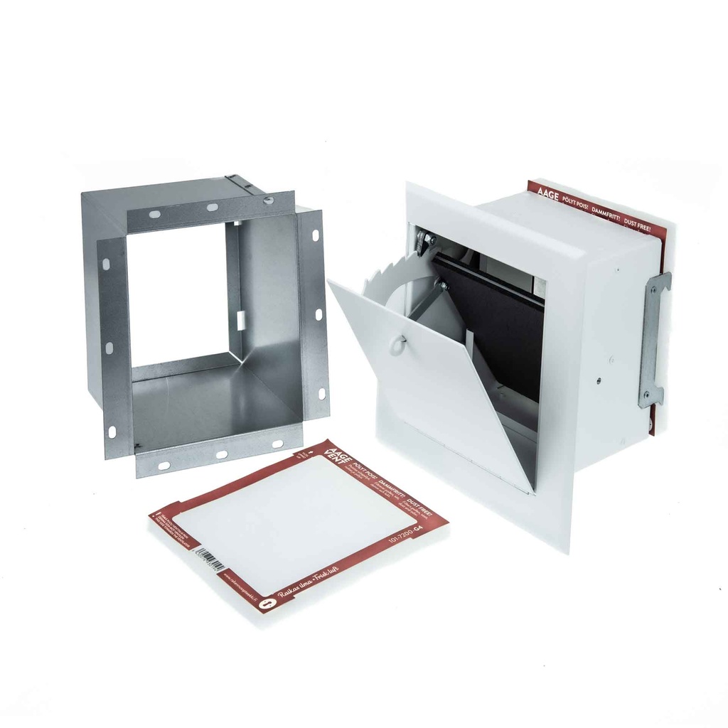 AAGE Vent Raitisilmaventtiili suodatinkehyksellä ja suodattimella