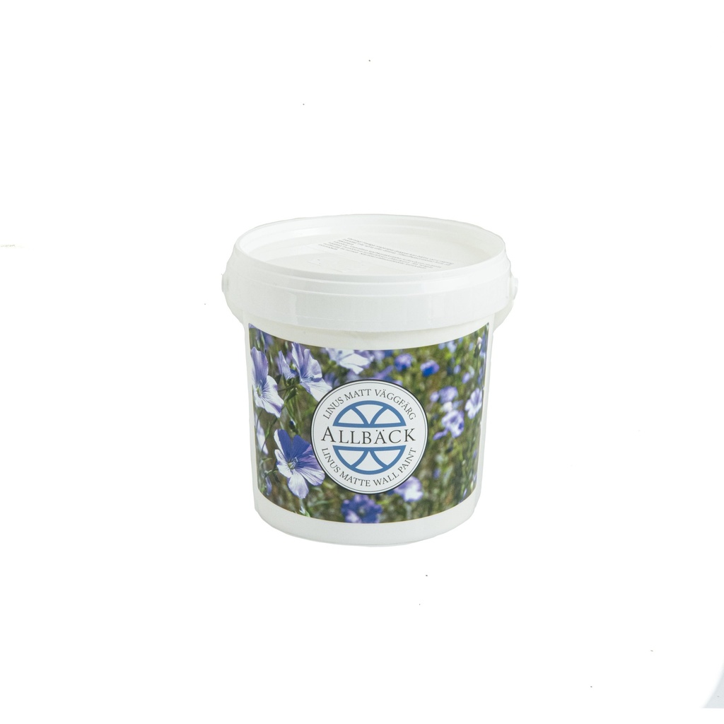 Täysmatta seinä- ja kattomaali, Linus 1 l. Valkoinen.