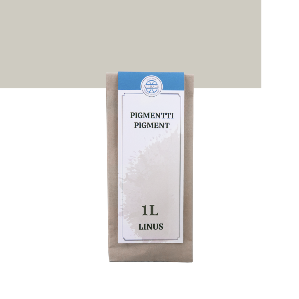 Pigmentti 1L Linus maaliin, Harmaa.
