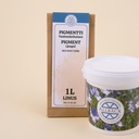 Täysmatta pellavaöljyemulsiomaali Linus 1 l, Vaaleankeltainen