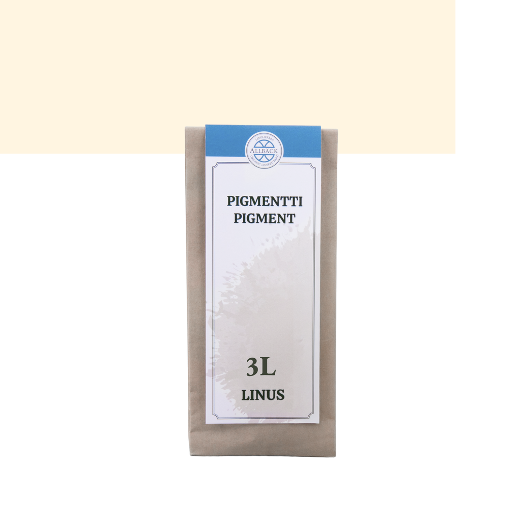 Pigmentti 3L Linus maaliin, Vaaleankeltainen.
