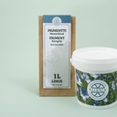 Täysmatta pellavaöljyemulsiomaali Linus 1 l, Merenvihreä