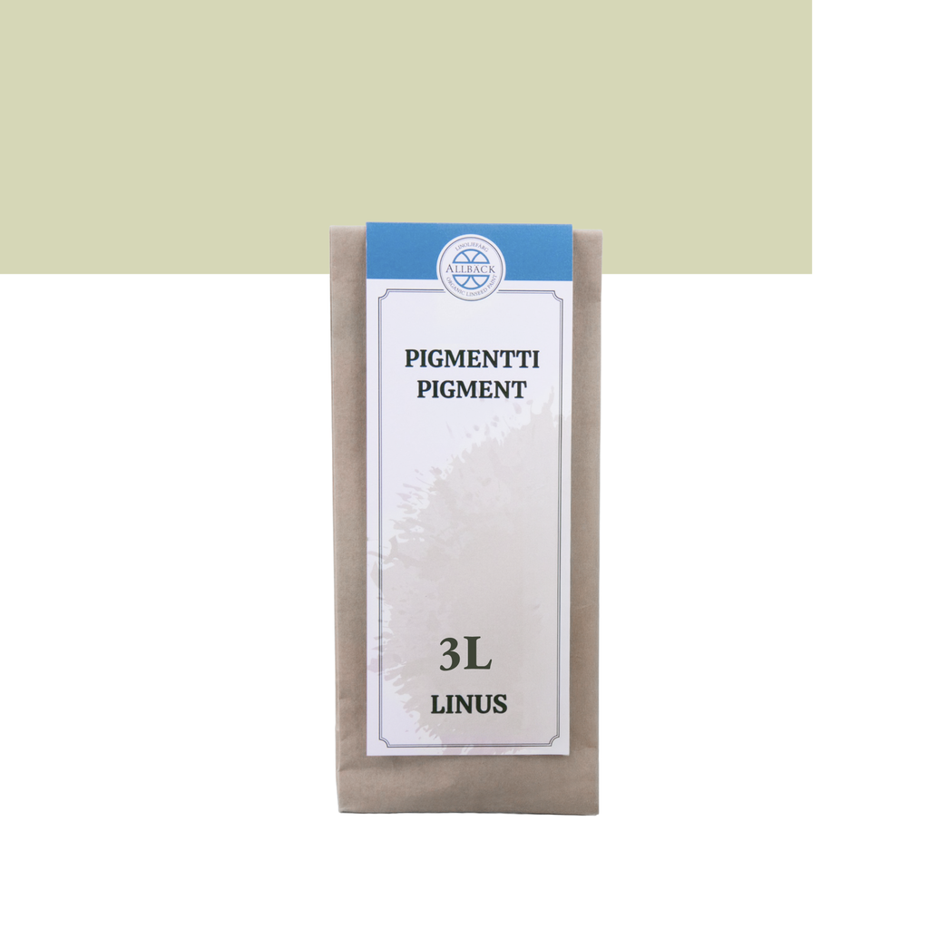 Pigmentti 3L Linus maaliin, Lehmuksenvihreä.
