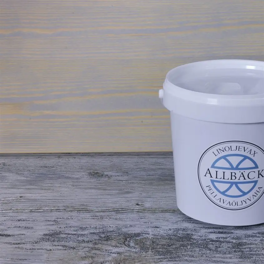 Pellavaöljyvaha Harmaa 1 l