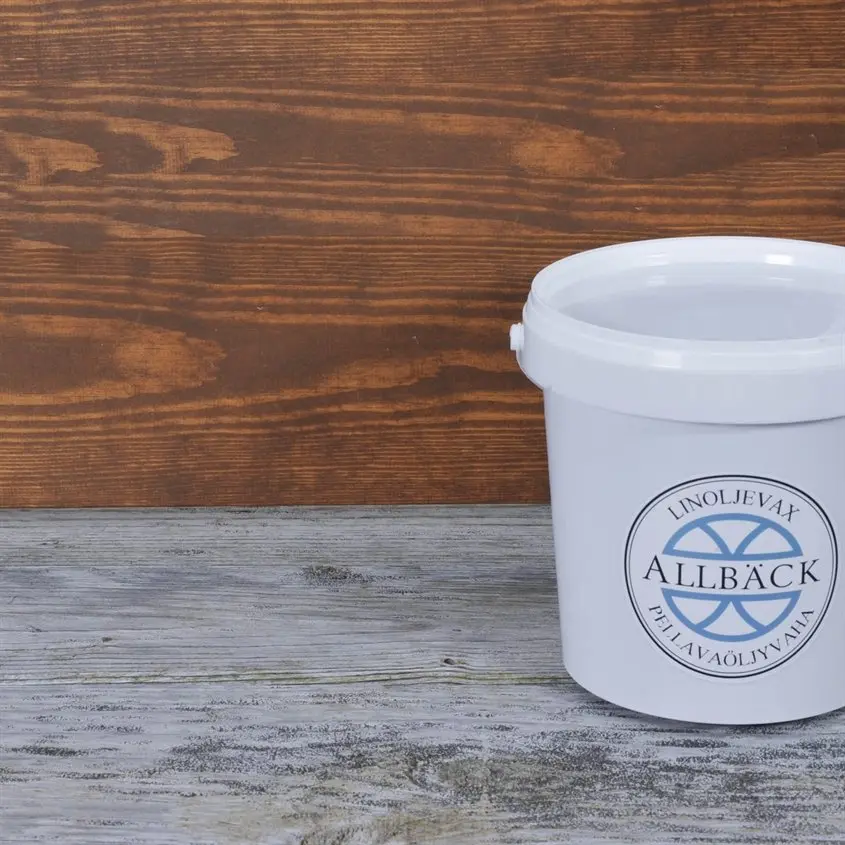 Pellavaöljyvaha Ruskea 1 l