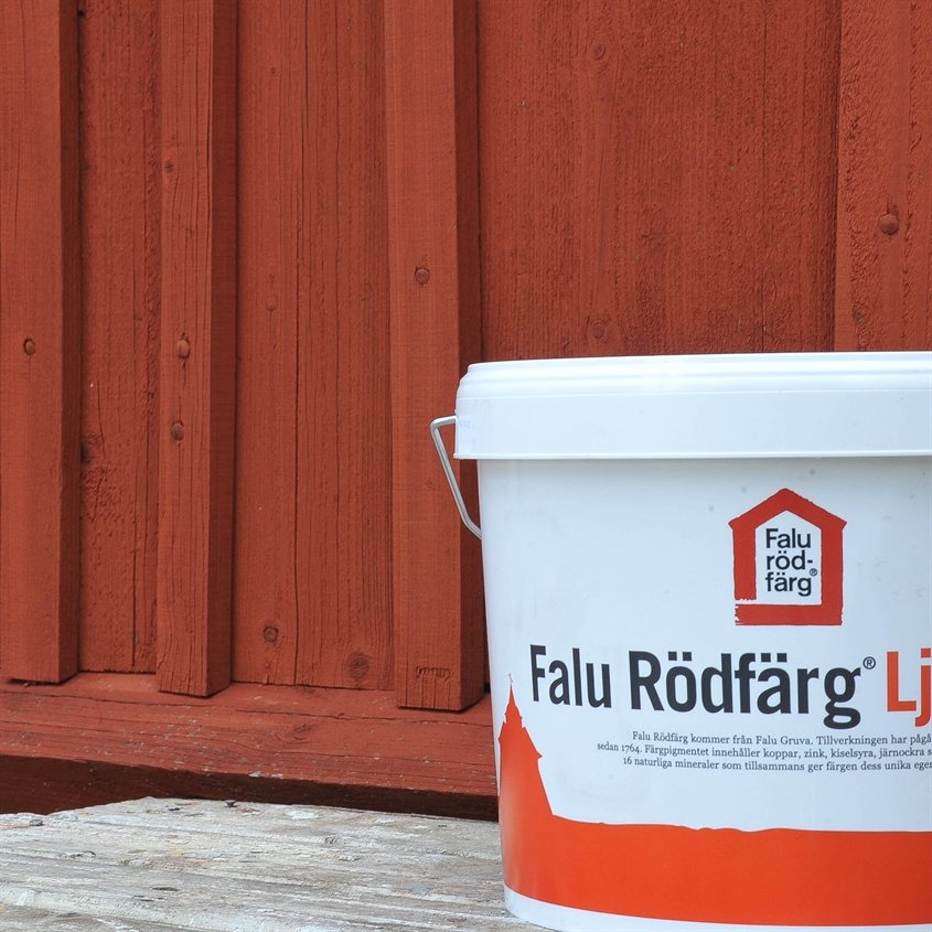 Keittomaali Falu Vaalea Punainen (Falu Ljusröd färg, Original, Kopparberget) 10 l