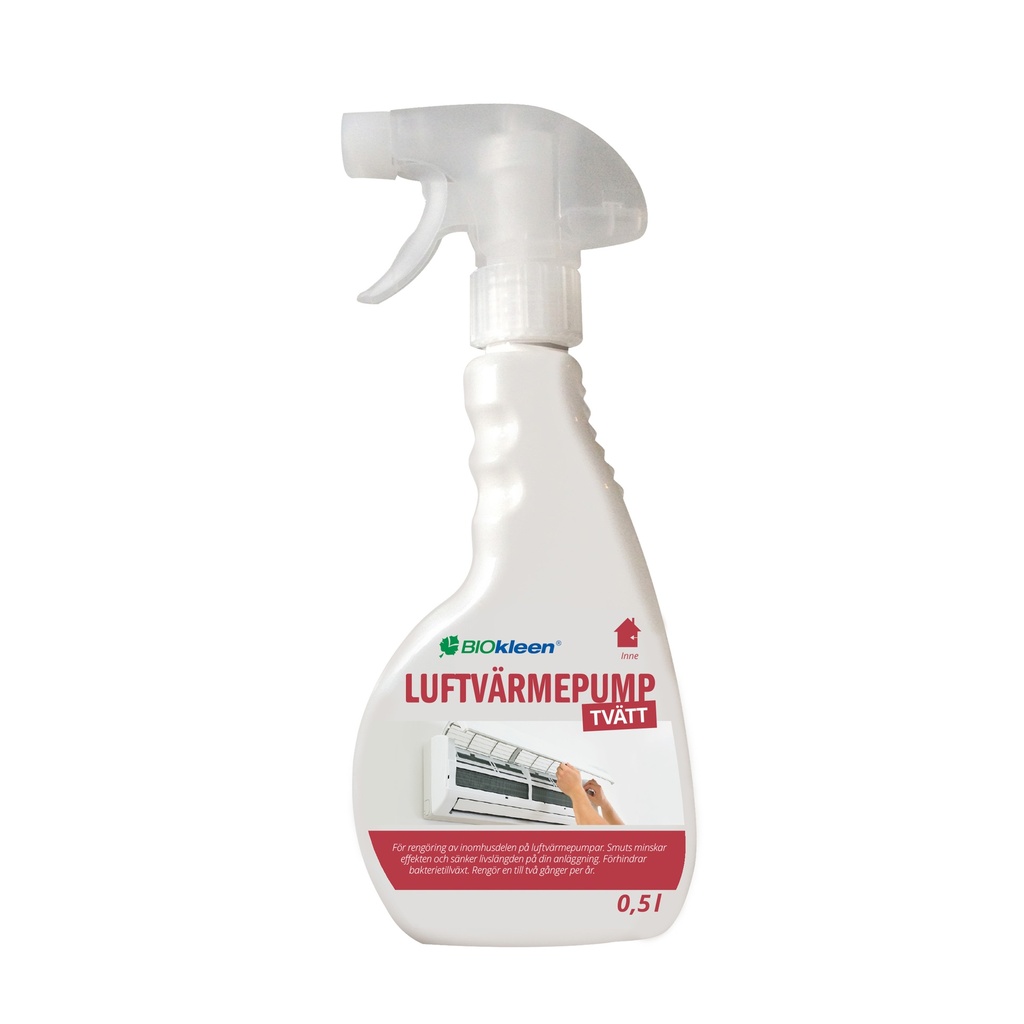Ilmalämpöpumpun pesuaine 0,5L  BIOkleen