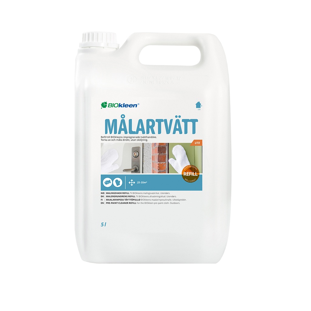 Maalipesu Eco ulkotiloihin 5L  BIOkleen