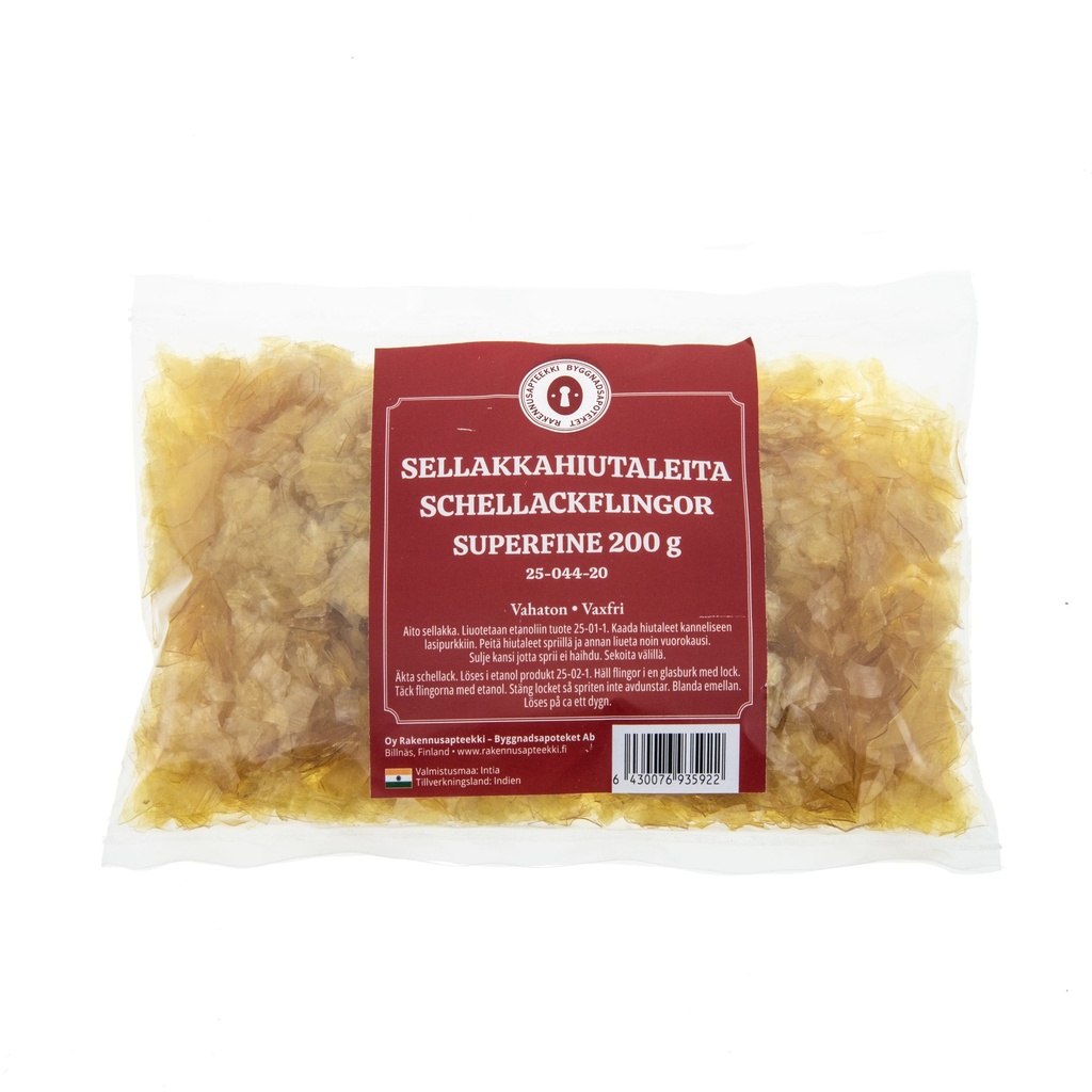 Sellakka ilman vahaa superfine 200 g