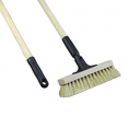 Lattianpesuharja varrella